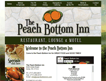 Tablet Screenshot of peachbottominn.com